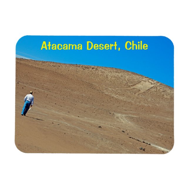 El Gigante geoglyph, Chile Magnet (Horisontell)