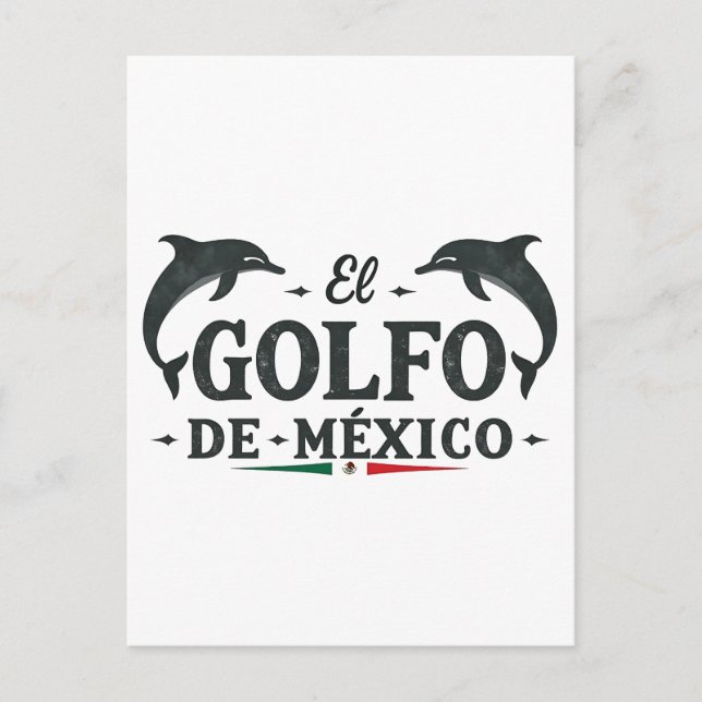 El Golfo De Mexico American Bukt of mexico Helg Vykort (Framsida)