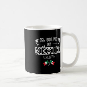 El Golfo De México Dolphin Est 1672 Mexikos förent Kaffemugg