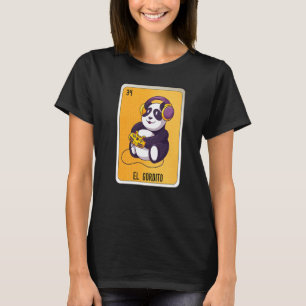 El Gordito Mexican Slang Lottery Bingo Cards T Shirt