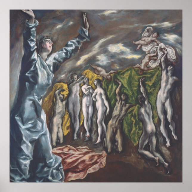 El Greco Art Poster (Framsidan)