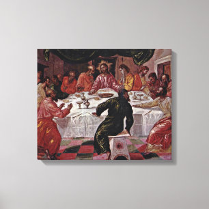 El Greco - den sist kvällsmålet Canvastryck