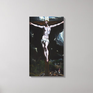 El Greco Kristus på Kor Canvastryck