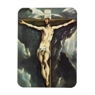 El Greco Kristus på Kor Magnet