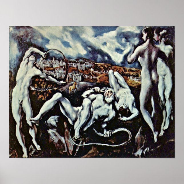 El Greco - Laocoon Poster (Framsidan)