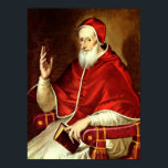 El Greco - Porträtt om påven Pius V Poster<br><div class="desc">Porträtt om påven Pius V av El Greco. Underbar målning Porträtt av påve Pius V,  gjord av El Greco.</div>
