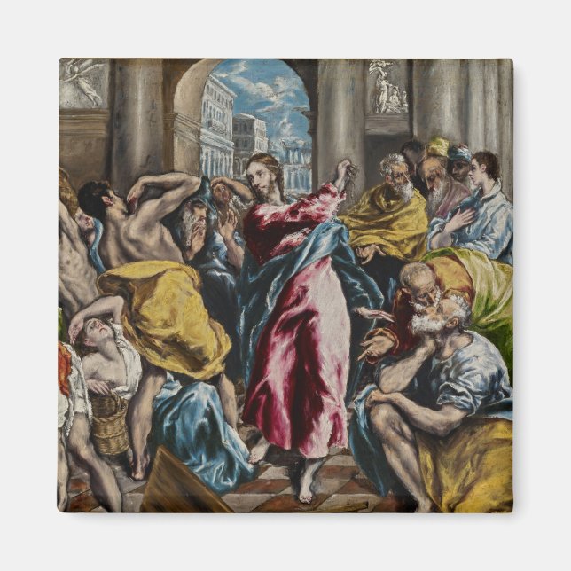 El Greco Purification of the Temple Magnet (Framsidan)