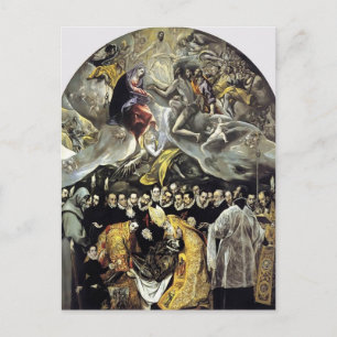 El Greco- The Burial of the Count of Orgaz Vykort