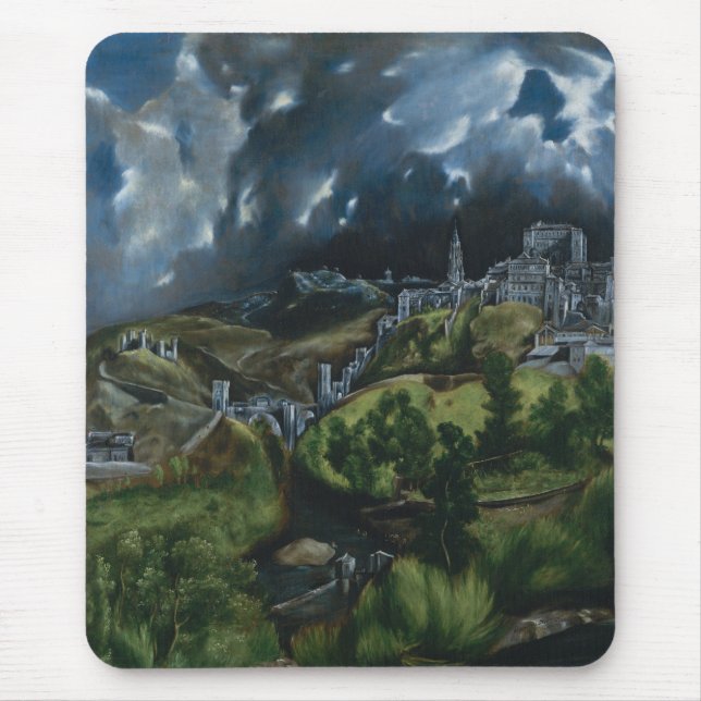 El Greco View of Toledo Musmatta (Framsidan)