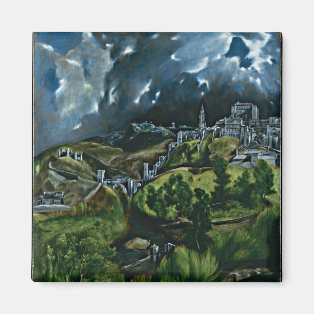 El Greco - vyn Toledo Magnet (Framsidan)