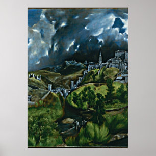 El Greco - vyn Toledo Poster