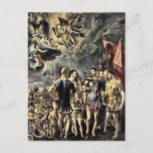 El Grecos 'Martyrdom of St. Maurice' Vykort