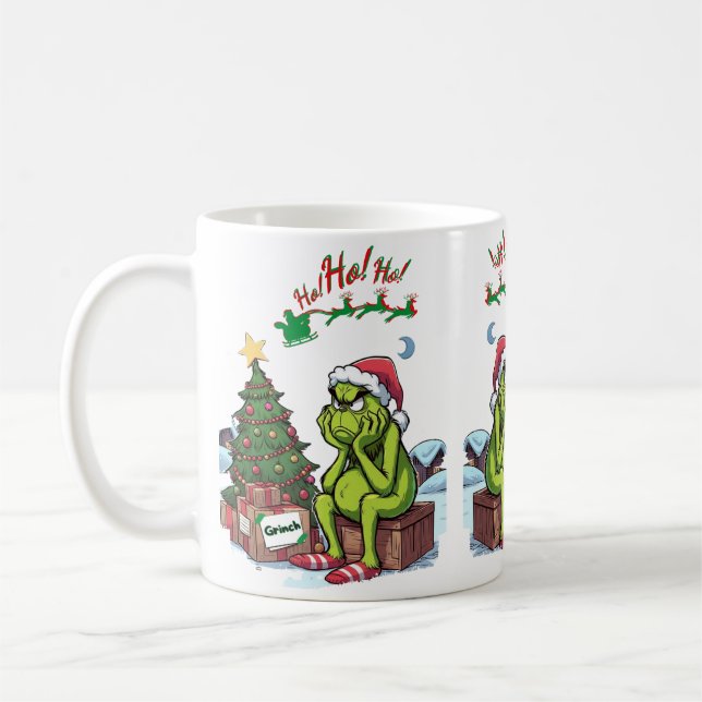 El Grinch en Navidad Kaffemugg (Vänster)