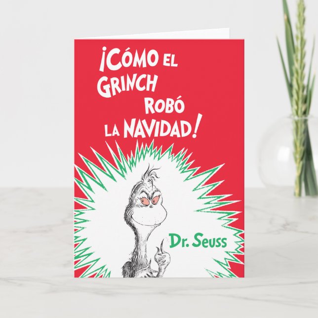 El Grinch Robó La Navidad Kort (Framsida)