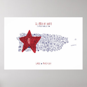 El Grito de Lares, Puerto Rico, vi Kärlek Poster