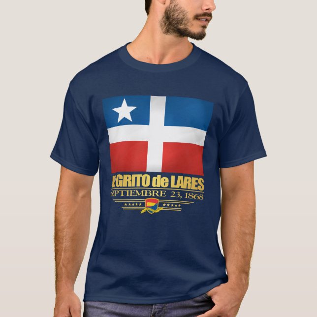 El Grito de Lares Tee Shirt (Framsida)