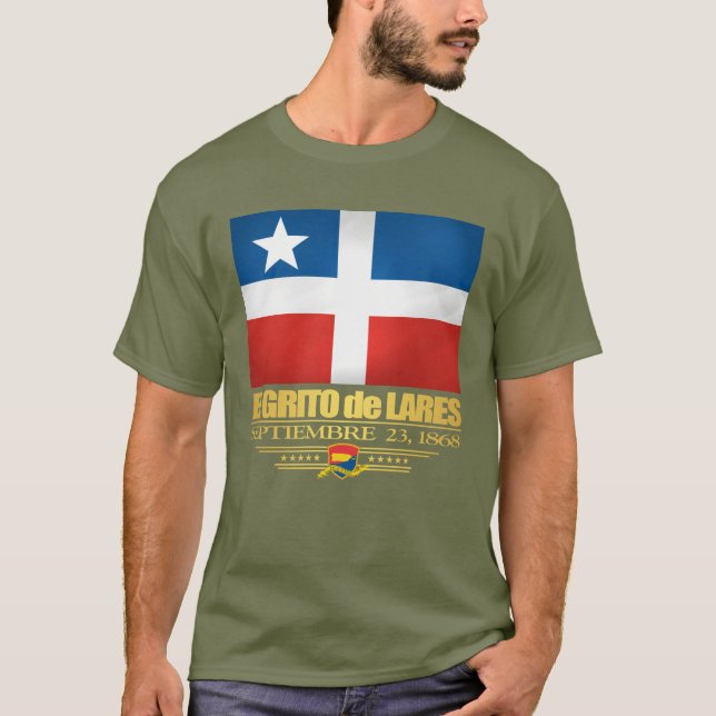 El Grito de Lares Tee Shirt (Framsida)