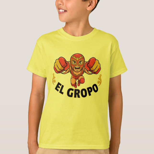 EL GROPO BROTTAREN  T SHIRT (Framsida)