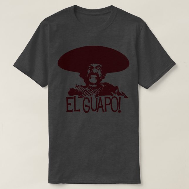 El Guapo Distress T Shirt (Design framsida)