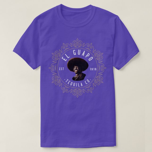 El Guapo Tequila Company T Shirt (Design framsida)