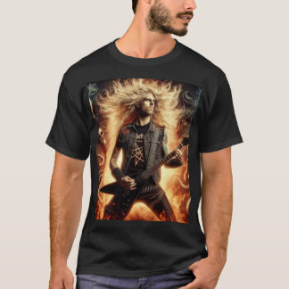 El heavy metal se lleva a fuego t shirt