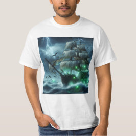 El Holandés Errante: Legendario Barco Fantasma T Shirt
