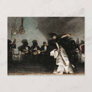 El Jaleo av John Singer Sargent Inbjudan Vykort