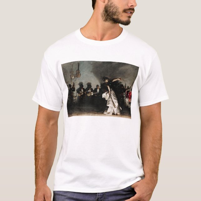 El Jaleo av John Singer Sargent T Shirt (Framsida)