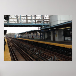 El järnvägsstation Philadelphia Poster