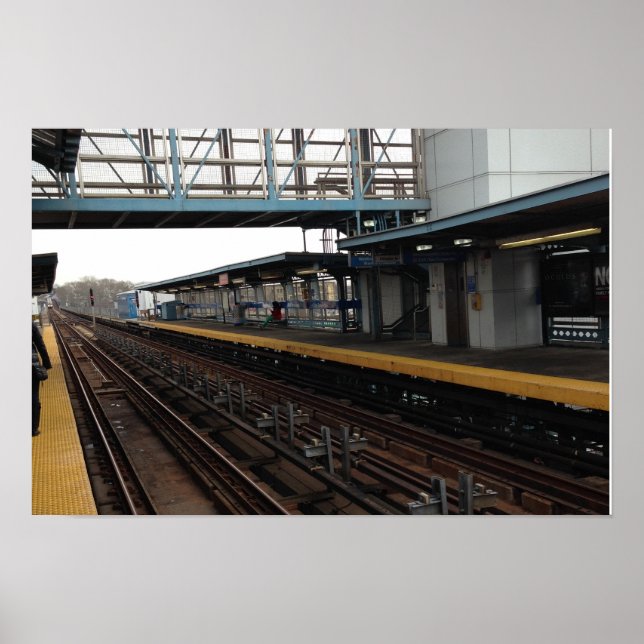 El järnvägsstation Philadelphia Poster (Framsidan)