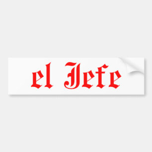 El jefe bildekal