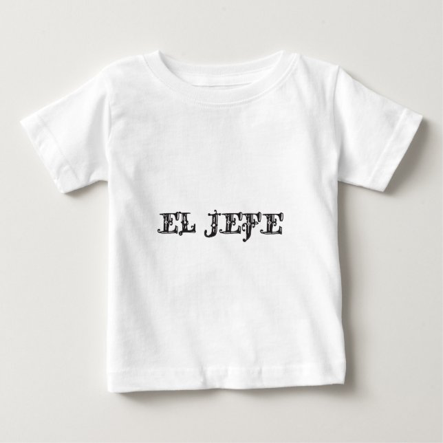 El Jefe logotyp Vaquero Cowboy T Shirt (Framsida)