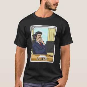 El Jefe presenterar den mexikanska lotteriet i Che T Shirt