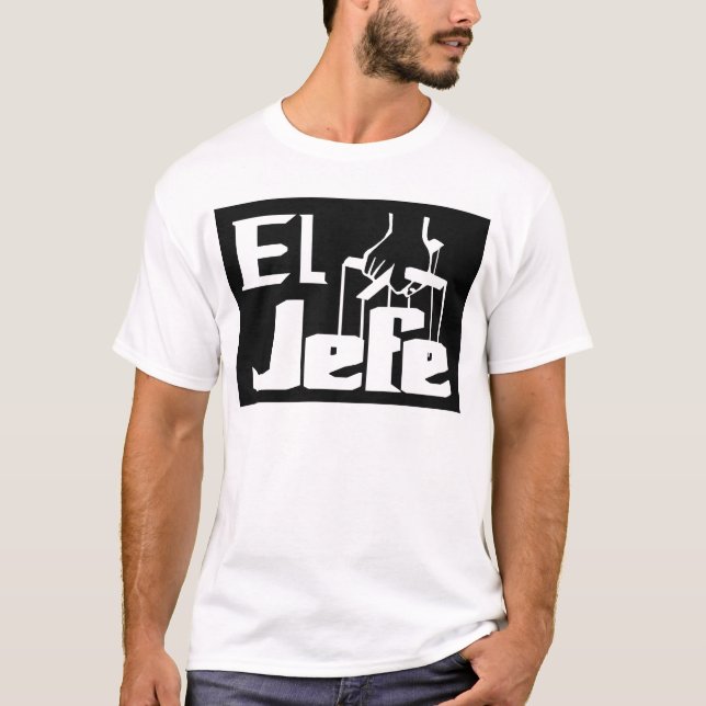 El Jefe - T-Shirt (Framsida)