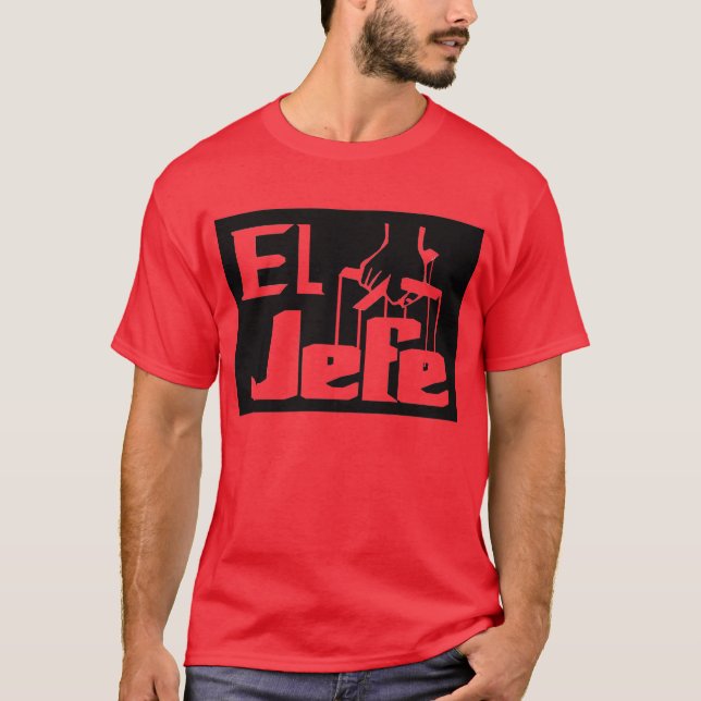 El Jefe - T-Shirt (Framsida)