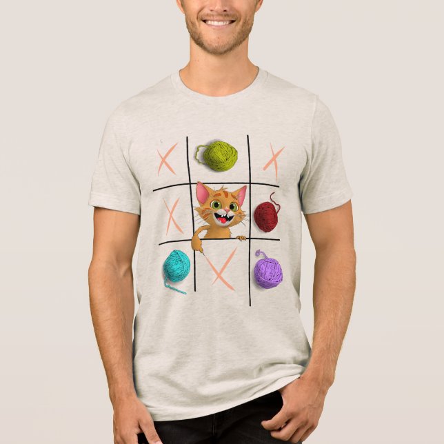 El Juego del Gato T Shirt (Framsida)