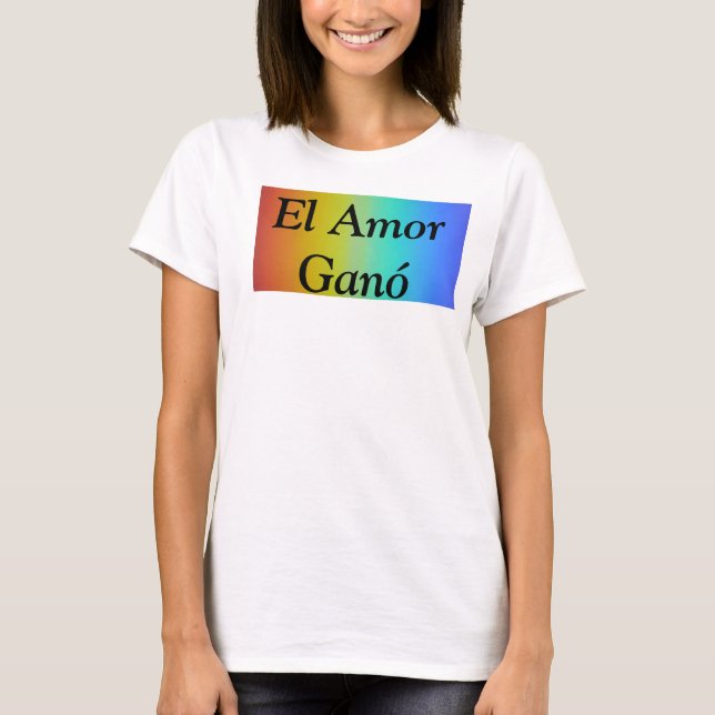 El Kärlek Ganó Tee (Framsida)