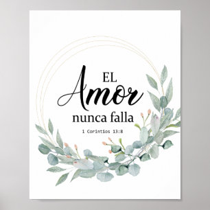 EL KÄRLEK NUNCA FALLA POSTER