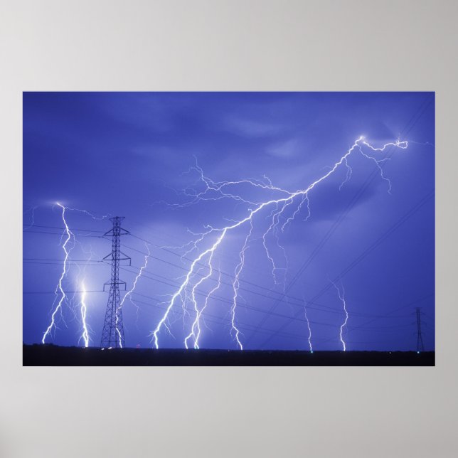 El kontra elektricitet poster (Framsidan)