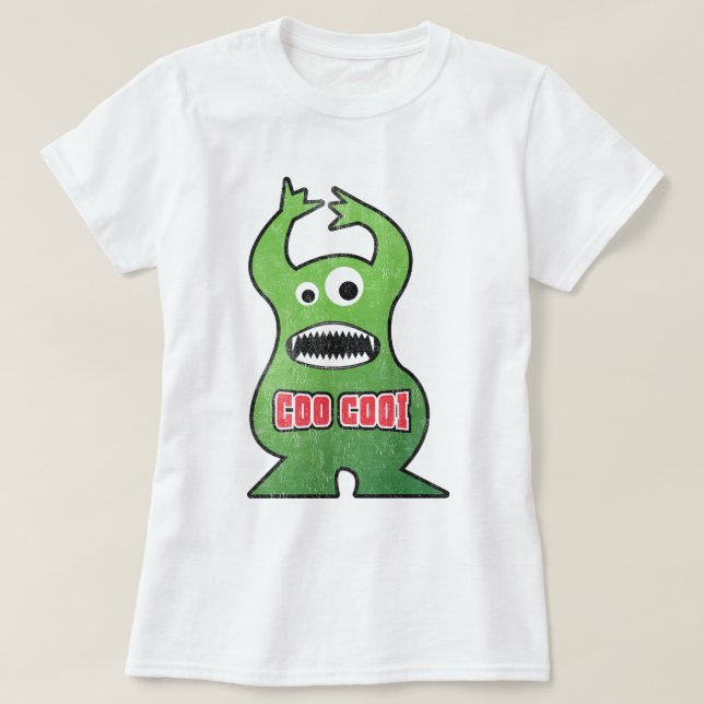 El-kuttrande Cooi - monster T-shirt (Design framsida)