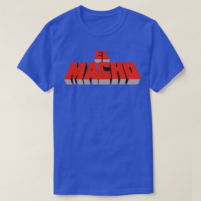 El Macho 1 T Shirt (Design framsida)