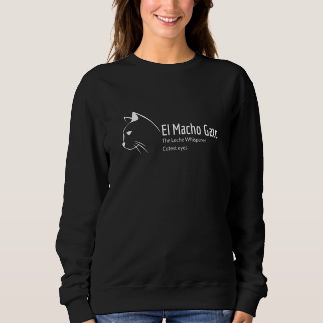 El Macho Gato Cat Kattunge T Shirt (Framsida)