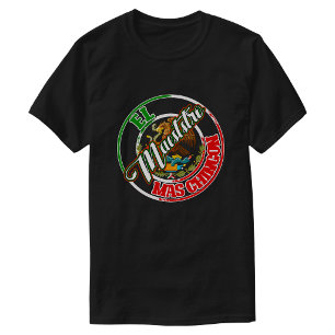 El Maestro Mas Chingon Mexikanska pridet Print T Shirt
