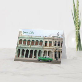 El Malecón, Havanna, Kuba - kort