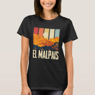 El Malpais Souvenir National Monument Mountain Ran T Shirt