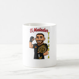 El Matador, Topuria, UFC Fighter Kaffemugg