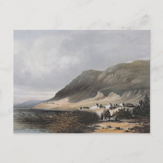 El-Mejdel engraverad av Jean Jacottet ; Vykort (Framsida)