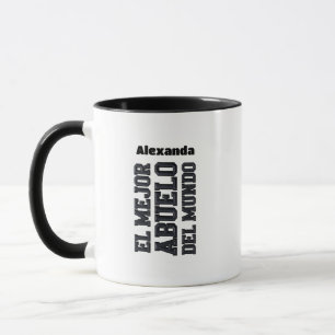 El Mejor Abuelo del Mundo Best Grandpa spansk Mugg