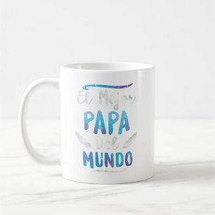 El Mejor Pappa Del Mundo Pappa Fars dag Kaffemugg