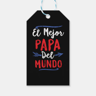 El Mejor Pappa Del Mundo Pappa Fars dag Presentetikett